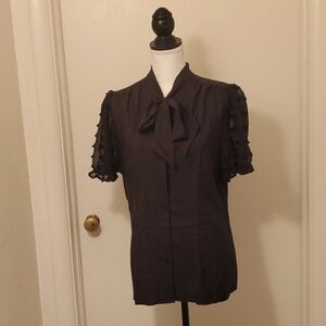 NWT Belle Poque SZ L Blouse